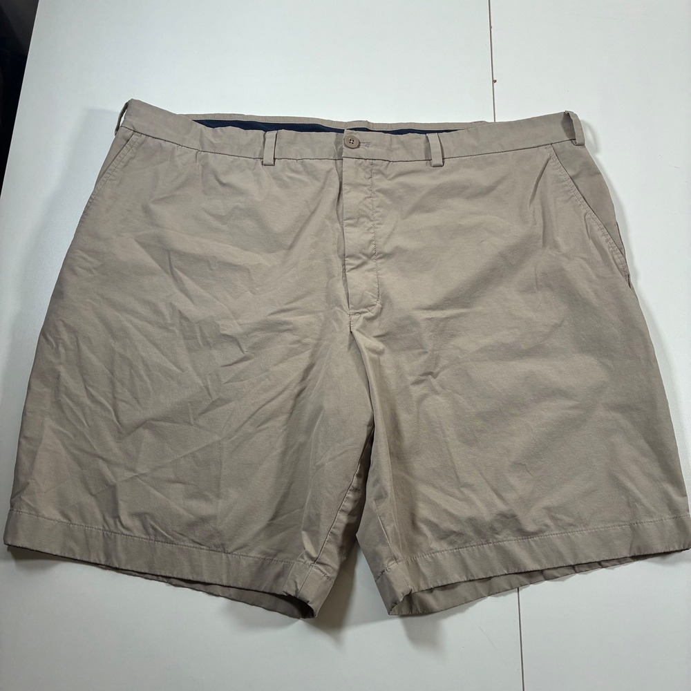 Vineyard Vines‎ On-The-Go Shorts 46 Tan Performance Stretch Golf Chino - Picture 2 of 7